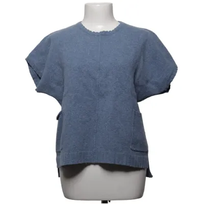 Pull sans manches (Bleu) de Two Danes Laine