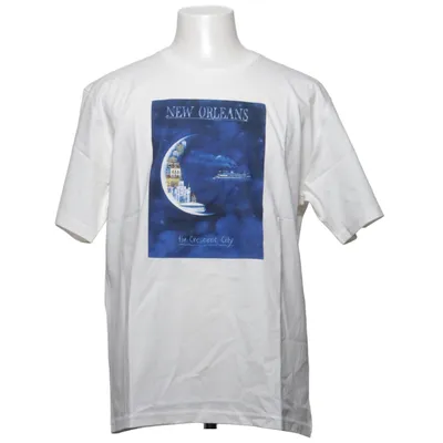 T-shirt (Vit, Blå) från Bytom Bomull