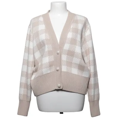 Cardigan (Beige, Blanc) de Sempre Acrylique, Laine d'alpaga, Viscose