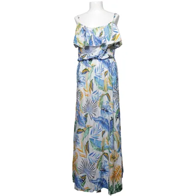 Maxi dress (White, Multicolored) from Moraj Viscose