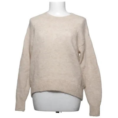 Tröja (Beige) från H&M Premium Quality Elastan, Mohair, Polyamid, Ull