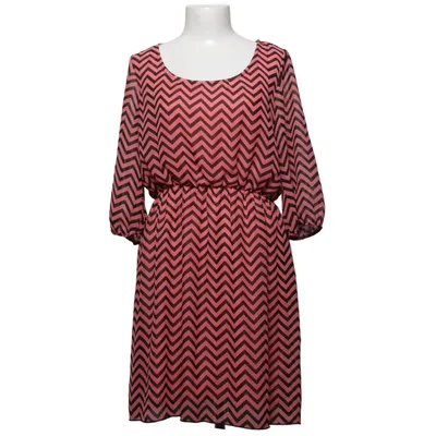 Klänning (Rosa, Svart) från Espresso Polyester