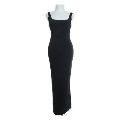 Maxi dress (Black) from Shein Bae Elastane, Polyamide