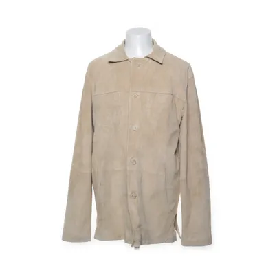 Läderjacka (Beige) från Gino Ginero