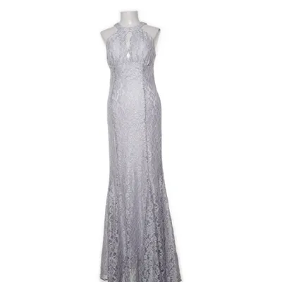 Evening gown (Gray) from R&M Richards Elastane, Polyamide, Polyester