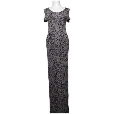 Robe longue (Noir, Beige) de Bandolera Viscose