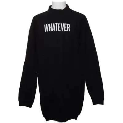 Sweatshirt (Zwart) van MIX Katoen