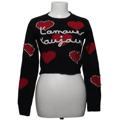 Pull-over (Noir, Rouge) de Altamira Acrylique, Polyamide, Polyester