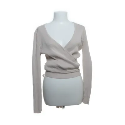 Wrap top (Beige) from Lost Ink Cotton