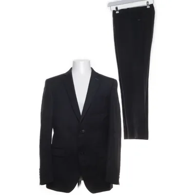 Kostym (Svart) från Bugatti Elastan, Polyester, Ull