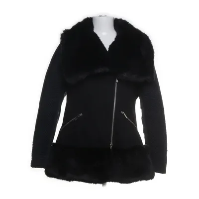 Vinterjacka (Svart) från Karen Millen Ull, Polyester, Nylon, Viskos, Pälsimitation, Akryl, Bomull