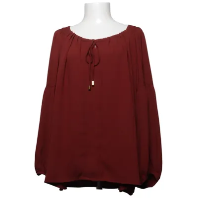Blouse (Rood) van Mat. Polyester