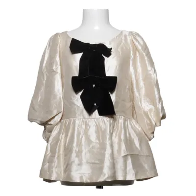 Blus (Beige, Svart) från Joelle Viskos