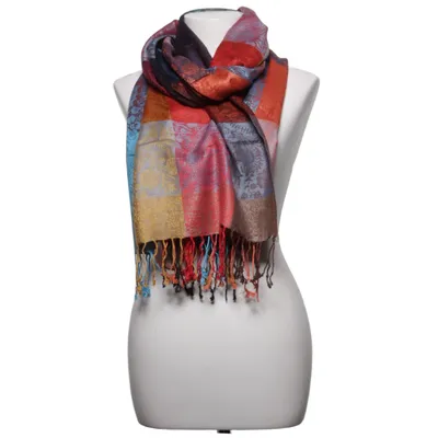 Halsduk (Flerfärgad) från Pashmina Silke