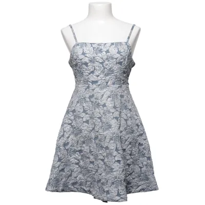 Klänning (Blå, Grå) från Bubbleroom Occasion Elastan, Polyester