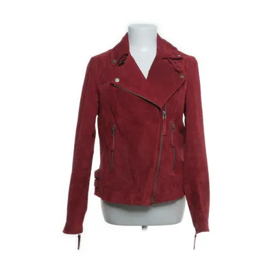 Bikerjack (Rood) van Freaky Nation Polyester, Leer
