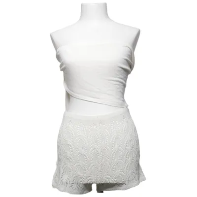 Korte broek (Wit) van Meshki Acryl, Polyamide, Viscose