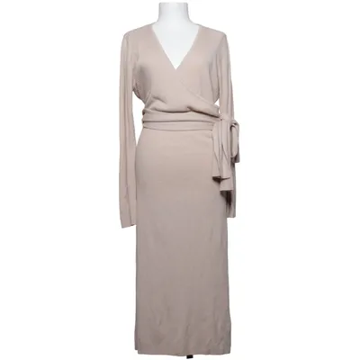Wrap dress (Beige) from Bubbleroom Acrylic