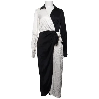 Wickelkleid (Schwarz, Weiß) von & Other Stories Polyester, Viskose