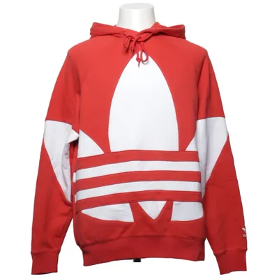 Capuchon sweater (Rood, Wit) van Adidas Originals Katoen, Elastaan
