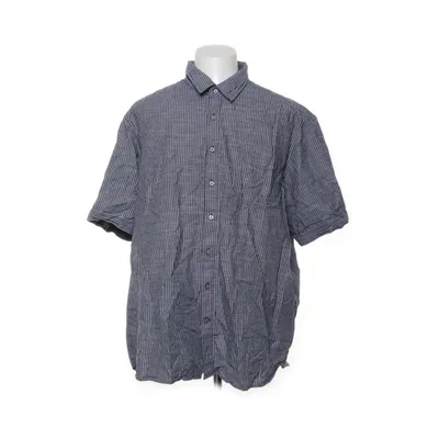 Kortärmad skjorta (Blå, Vit) från Big Fashion Bomull