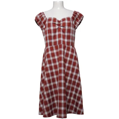 Robe (Rouge, Blanc) de Banned Retro Élasthane, Polyester, Viscose