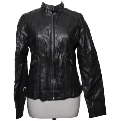 Jacket (Gray) from Laura Torelli Polyester, Polyurethane, Viscose