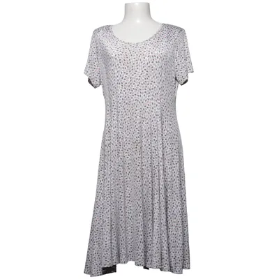 Robe (Blanc, Multicolore) de Elizabeth Élasthane, Viscose