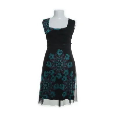 Klänning (Svart, Flerfärgad) från Desigual Elastan, Polyester, Viskos