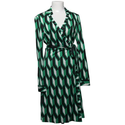 Omlottklänning (Grön, Flerfärgad) från Diane von Furstenberg Silke