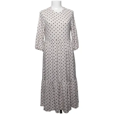 Maxi dress (Beige, Black) from Oysho Polyester, Viscose