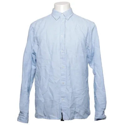 Chemise (Bleu) de Bondelid Coton, Lin