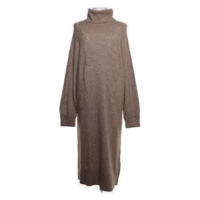 Jurk met col (Beige) van C&A Polyester, Acryl, Wol, Elastaan