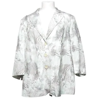 Blazer (Green, Gray, White) from Habella