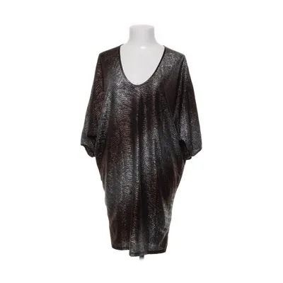 Robe (Marron, Argent, Noir) de Zara