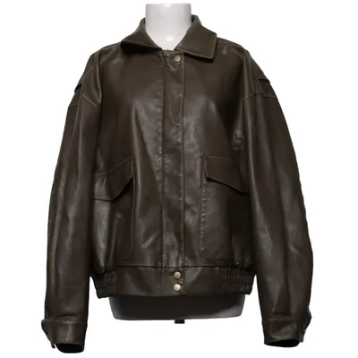 Jacke (Grün) von Topshop Polyester, Polyurethan