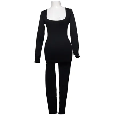 Jumpsuit (Black) from Oqq Elastane, Polyamide