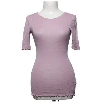 Top (Lila) von Dilling Merinowolle, Seide