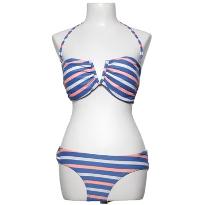Bikini (Blå, Hvid, Pink) fra Missya Elastan, Polyamid