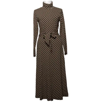 Robe portefeuille (Noir, Multicolore) de King Louie Élasthane, Viscose