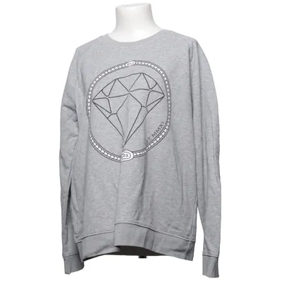 Sweatshirt (Gris) de Emma Israelsson Coton biologique, Polyester recyclé