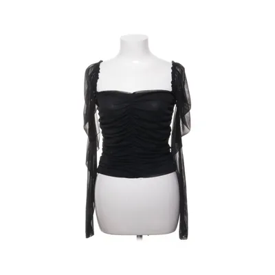 Crop top (Svart) från Missguided Elastan, Polyester