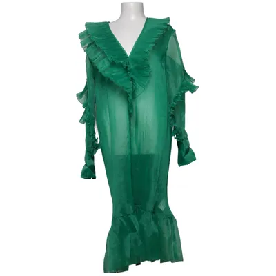 Kjole (Grøn) fra H&M Studio Polyester