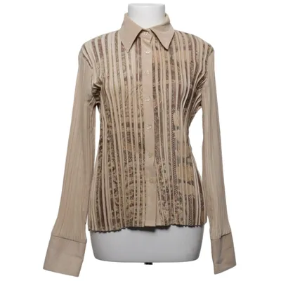 Blouse (Beige, Brown) from Biaggini Polyester