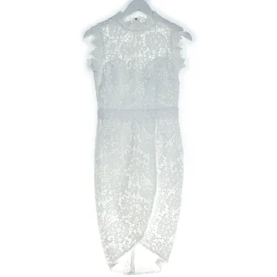 Jurk (Wit) van Paper Dolls Polyester