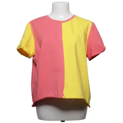 T-shirt (Roze, Geel) van Gutsy Fashion Katoen, Elastaan
