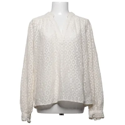 Blouse (Blanc) de Maison 123 Coton, Polyester, Viscose