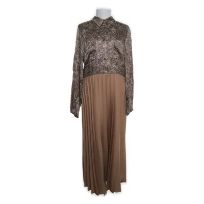 Maxi jurk (Bruin, Meerkleurig) van Mos Mosh Cupro, Viscose, Polyester