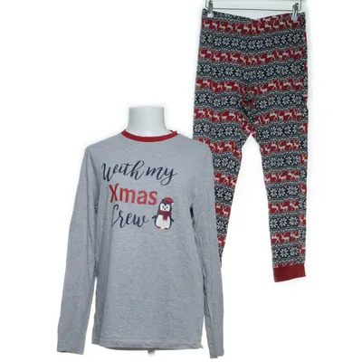 Pajamas (Red, Blue, Gray) from Enrico Mori Cotton, Viscose