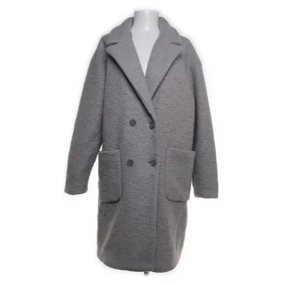 Frakke (Grå) fra Sienna Polyester, Uld